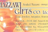 006-Mazzawi Gfts-визитка